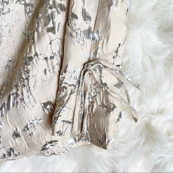 Jonathan Simkhai Taylor Matelassé Puff Sleeve Top 4 NWT - Picture 10 of 16